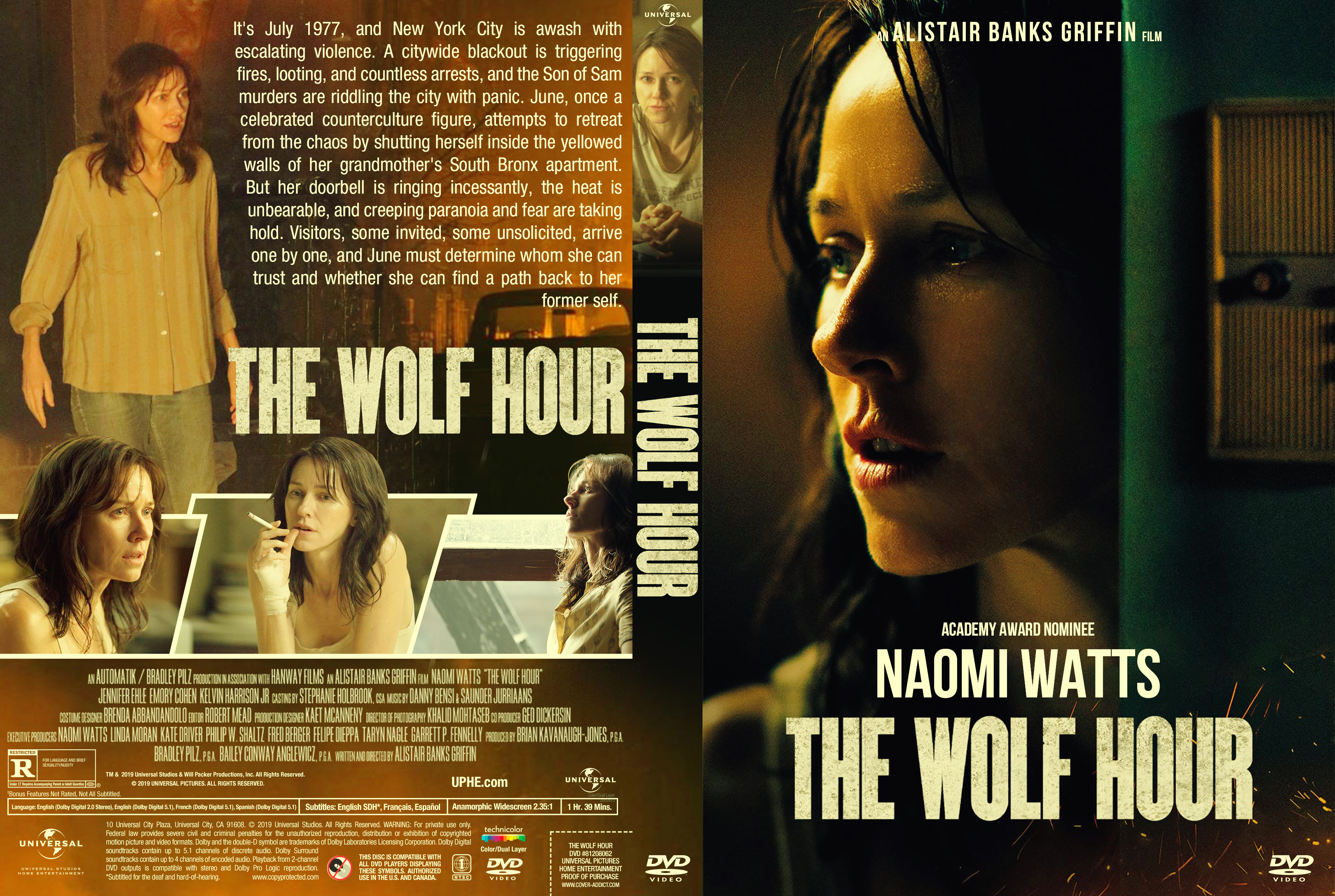 The Wolf Hour Front Dvd Covers Cover Century Over